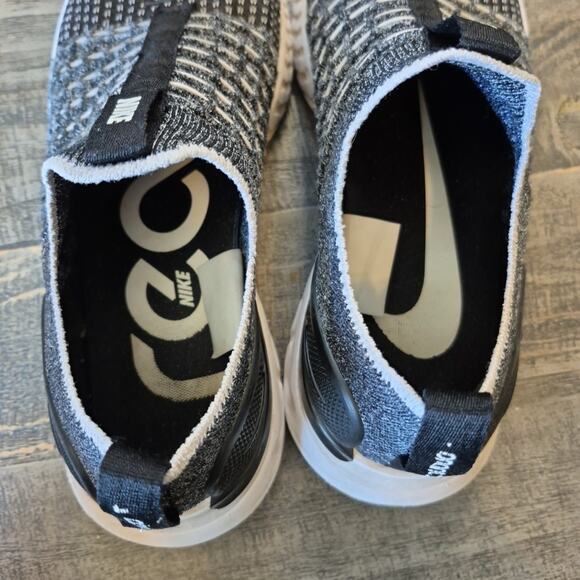 Nike React Phantom Run FK 2 Sneakers Mens 7.5 Black White Running CJ0277-003 - Picture 12 of 16